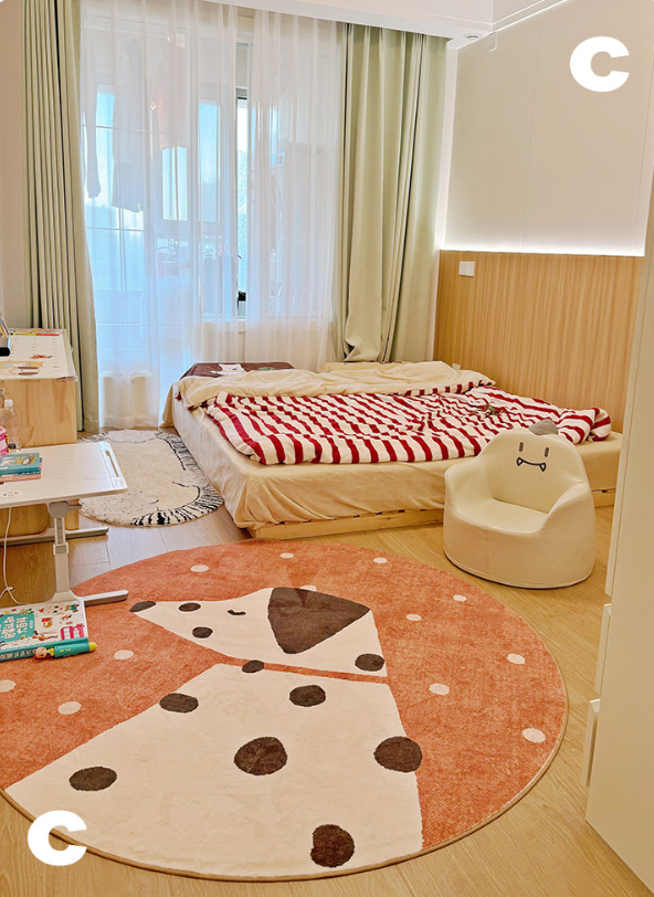 Dalmation Dog Machine Washable Rug