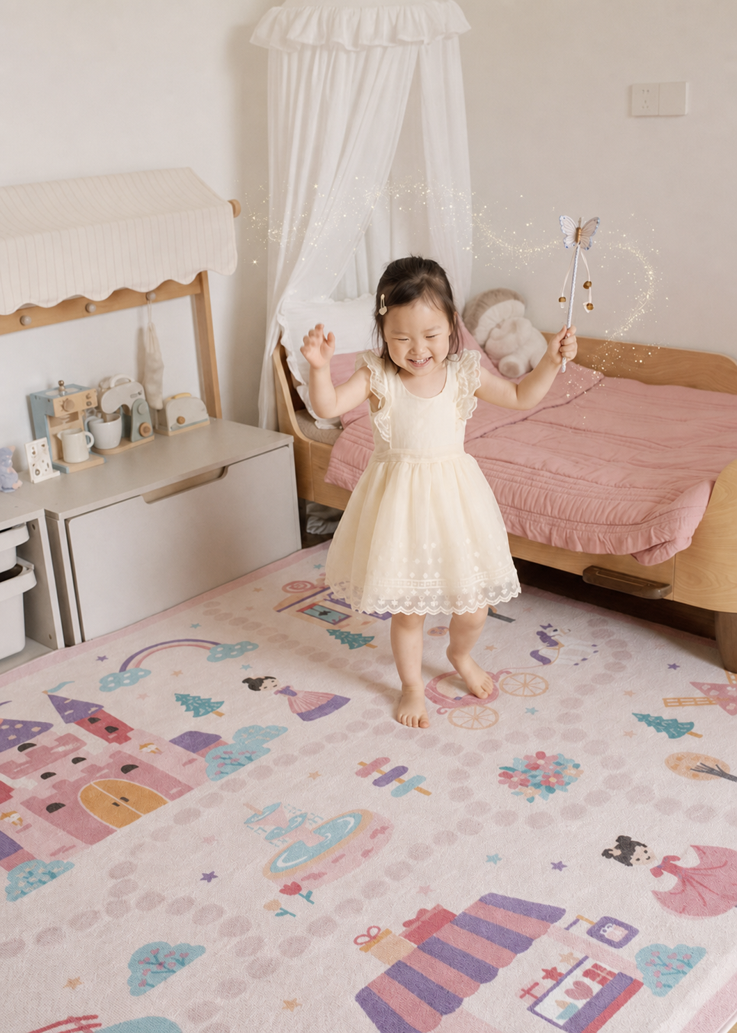 Fantasy Journey Washable Kids Rug