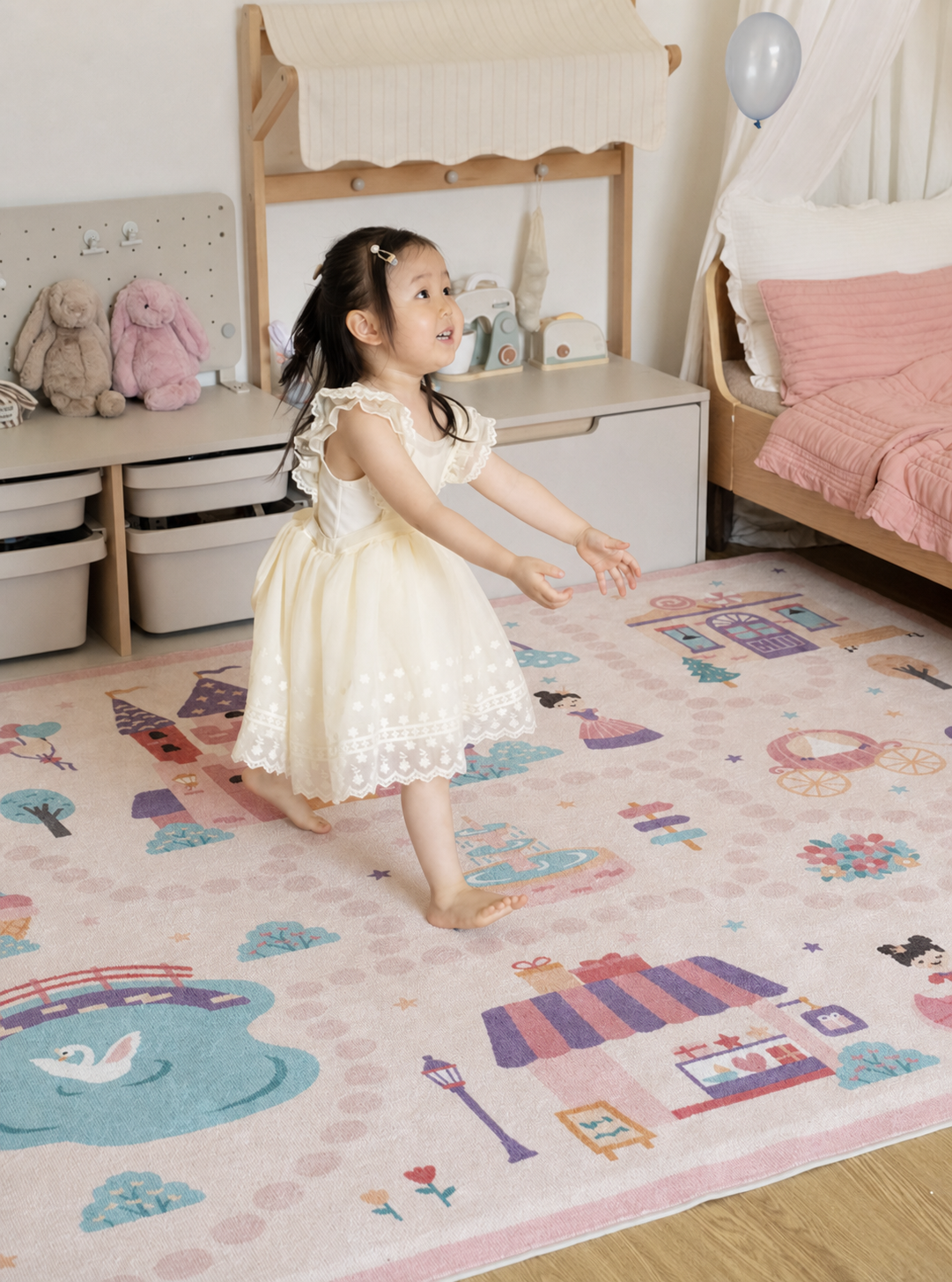 Fantasy Journey Washable Kids Rug
