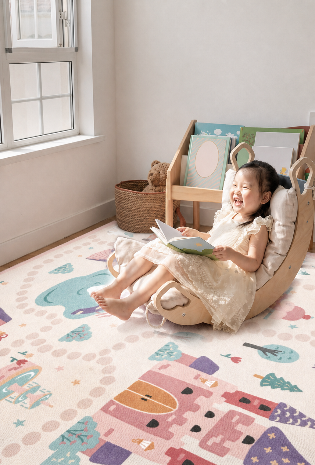 Fantasy Journey Washable Kids Rug