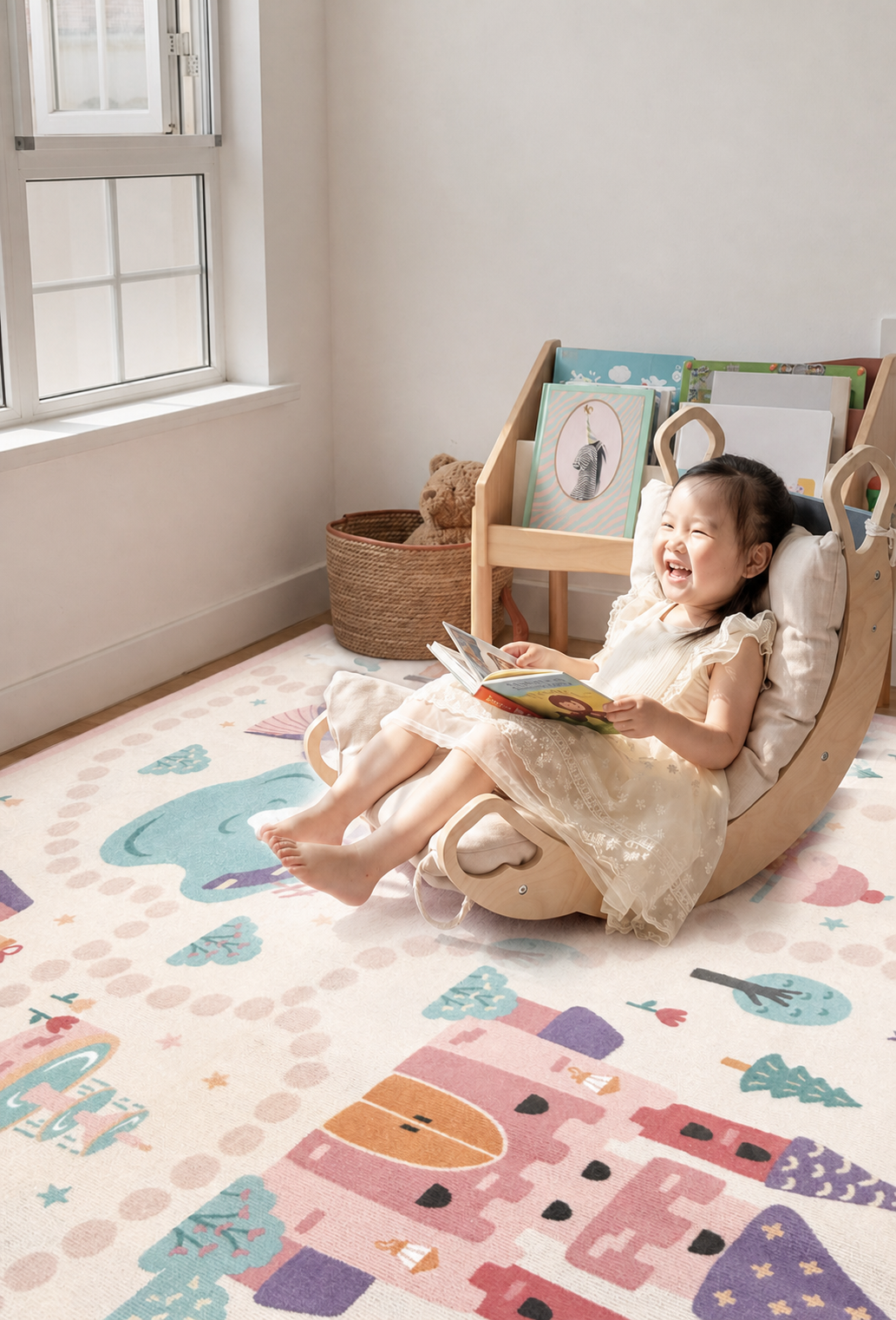 Fantasy Journey Washable Kids Rug