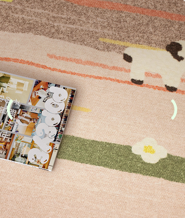 Explorer Paradise - Round Machine Washable Kids Rug
