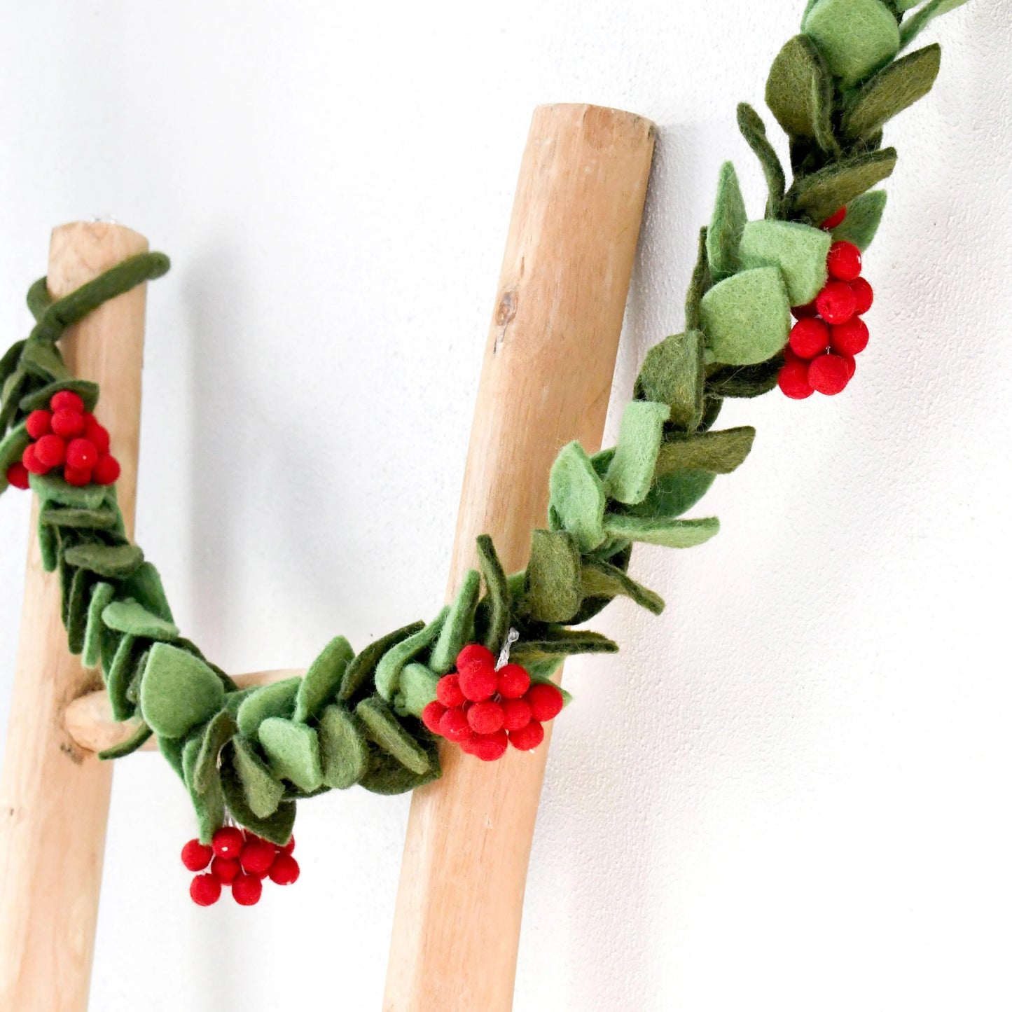 Tara Treasures Holly Christmas Garland