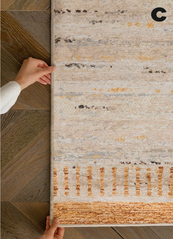 Foreshore Paradise Machine Washable Kids Rug