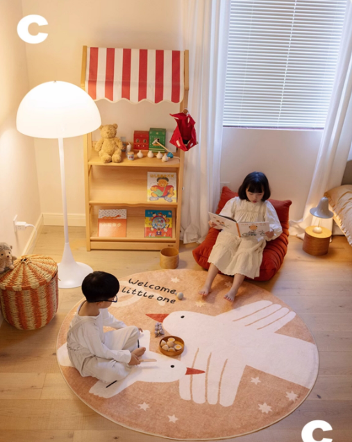 Little Bird Machine Washable Rug