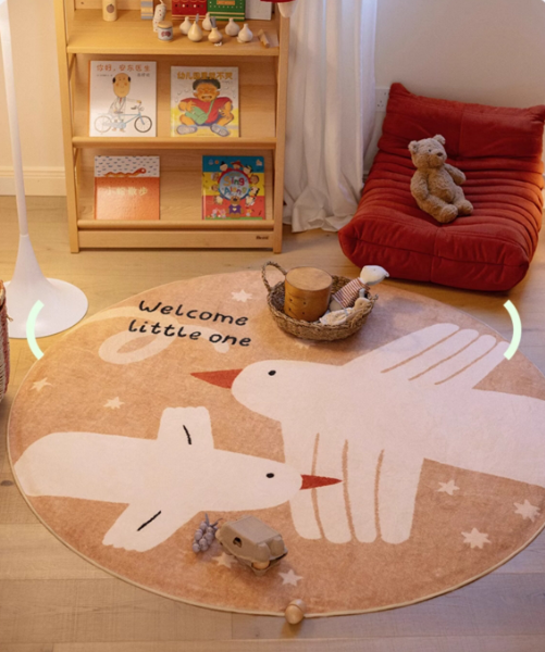 Little Bird Machine Washable Rug