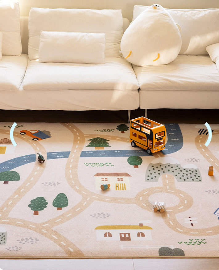 Little Village Machine Washable Rug