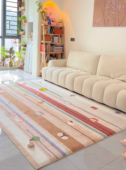 Little Volcano Machine Washable Rug