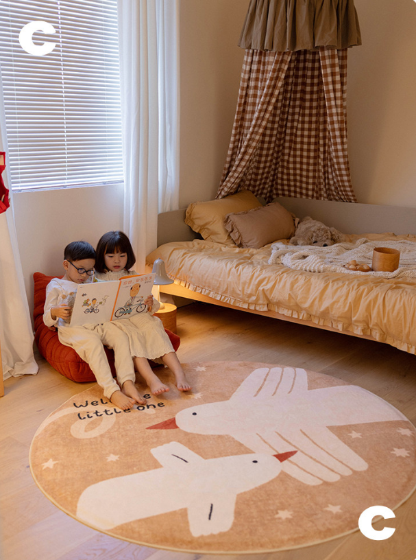 Little Bird Machine Washable Rug