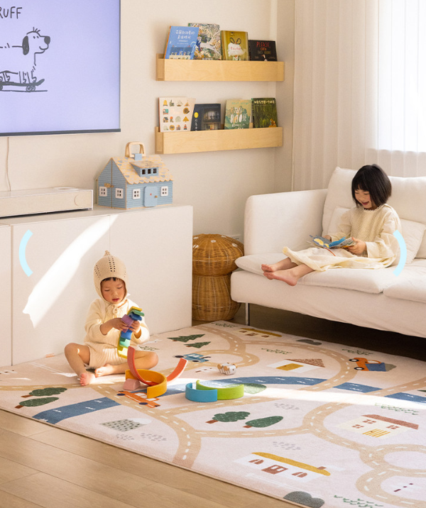 Little Village Machine Washable Rug