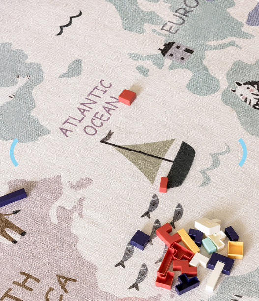 Ocean Paradise Machine Washable Rug