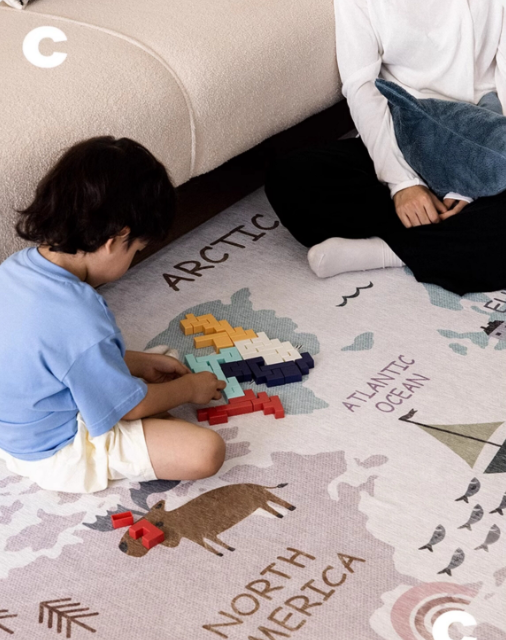 Ocean Paradise Machine Washable Rug