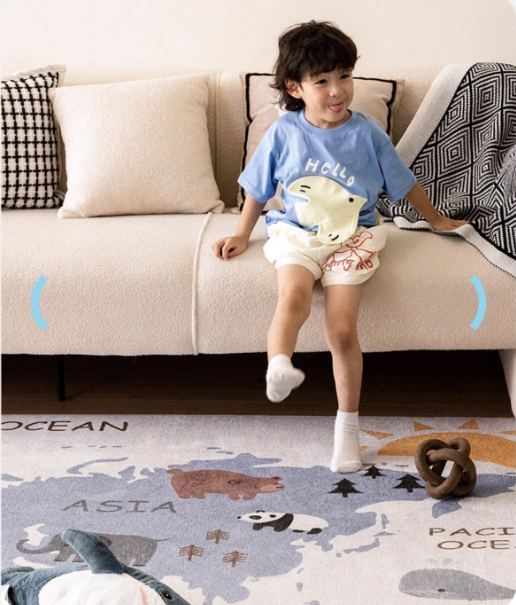 Ocean Paradise Machine Washable Rug