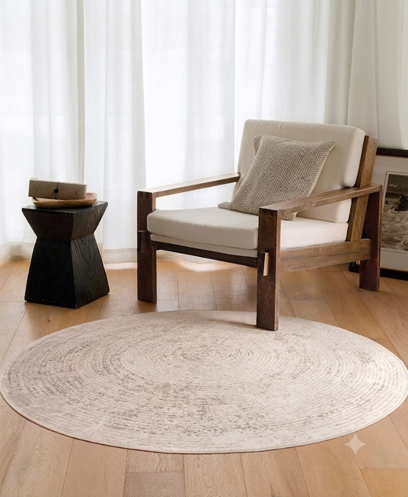 Soft Moon Machine Washable Rug