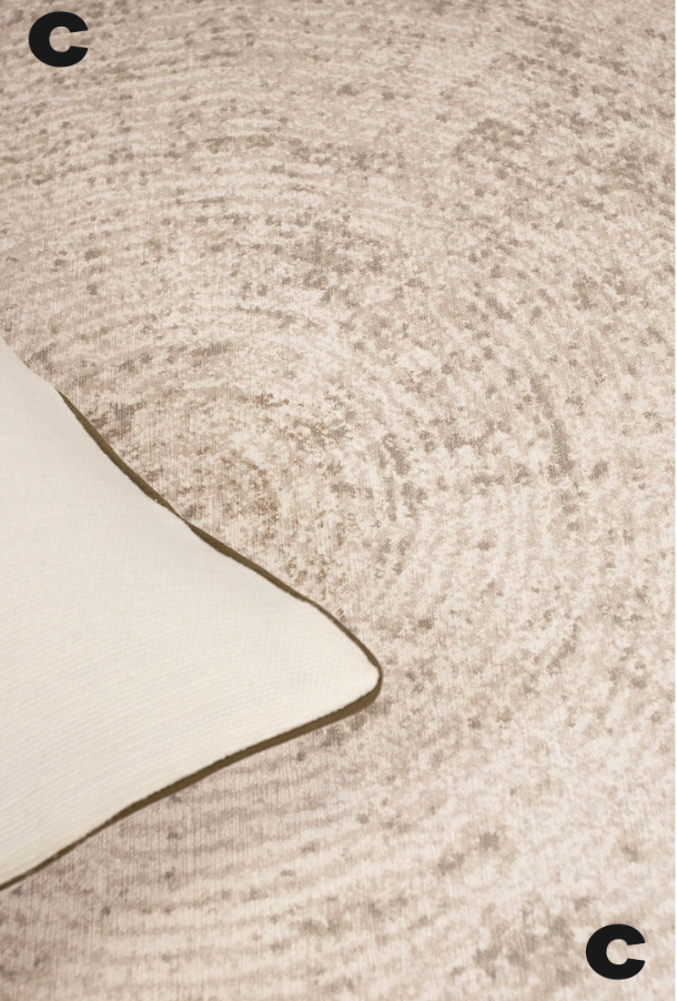 Soft Moon Machine Washable Rug