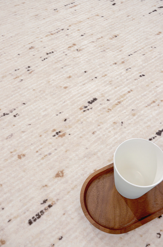 Soft Speckled Machine Washable Rug