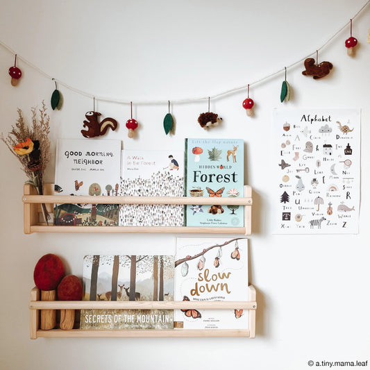 Tara Treasures Woodland Animals Felt Garland