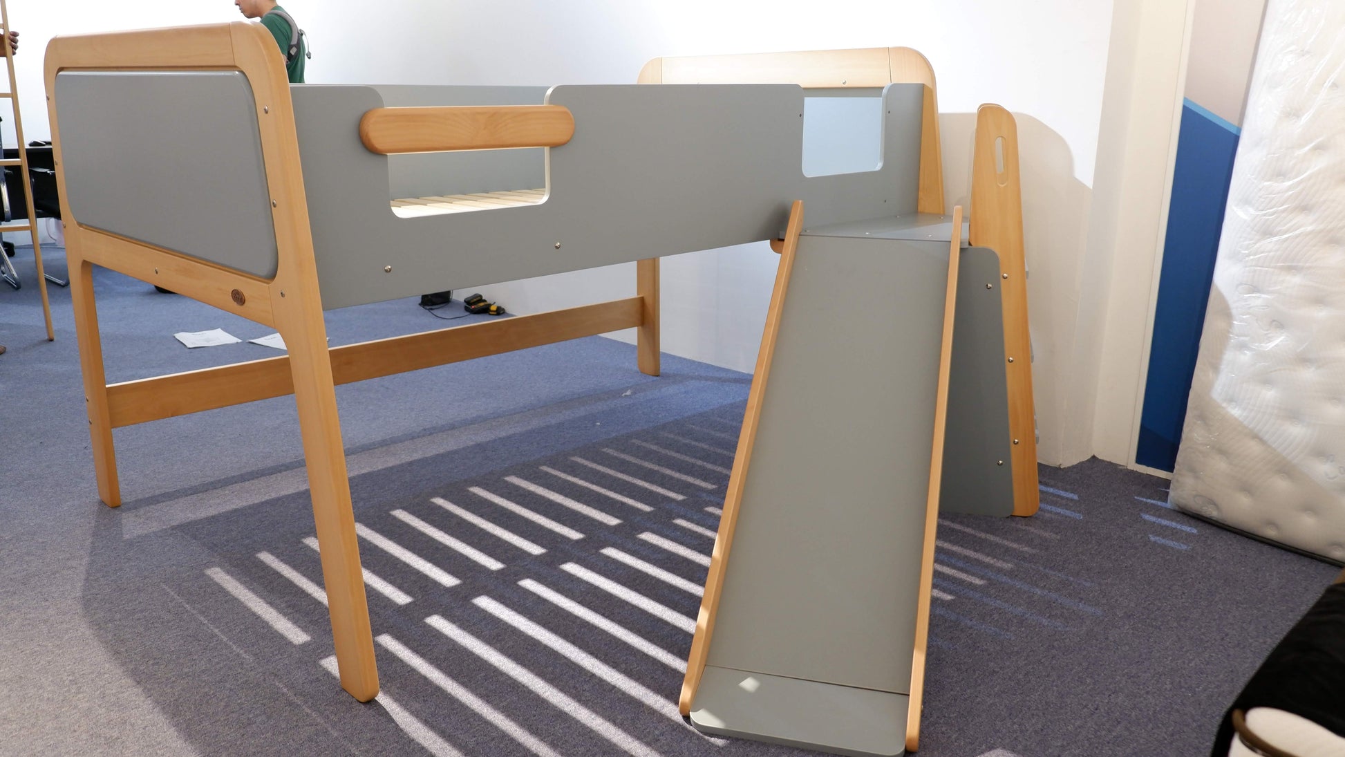 Blueberry & Almond, Kids Beds, Kids beds frames, kids single bed, space saving kids beds, double-decker bed, kids bed with slide Malaysia
