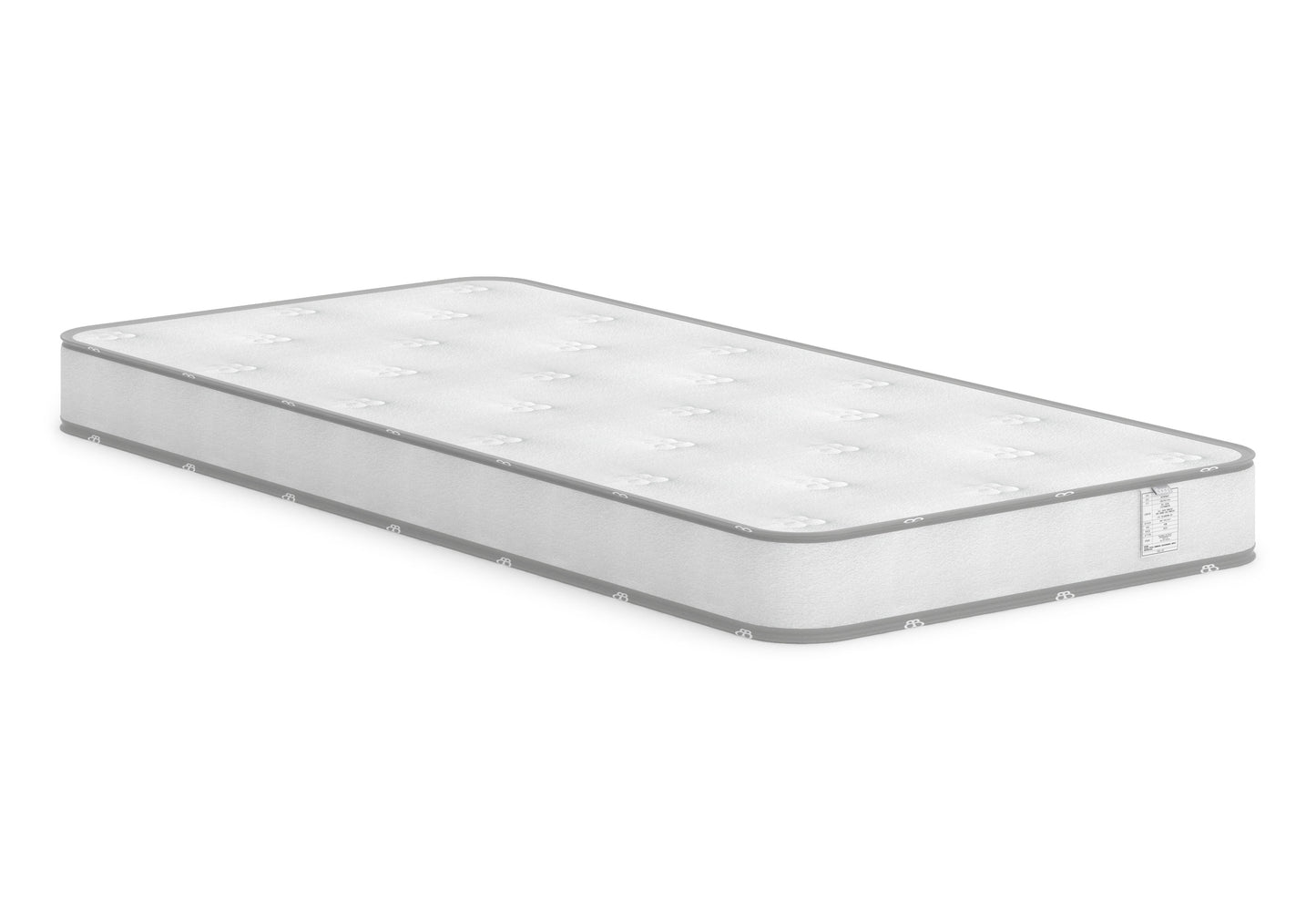 Boori Cot Bed Pocket Spring Mattress 132cm x 70cm