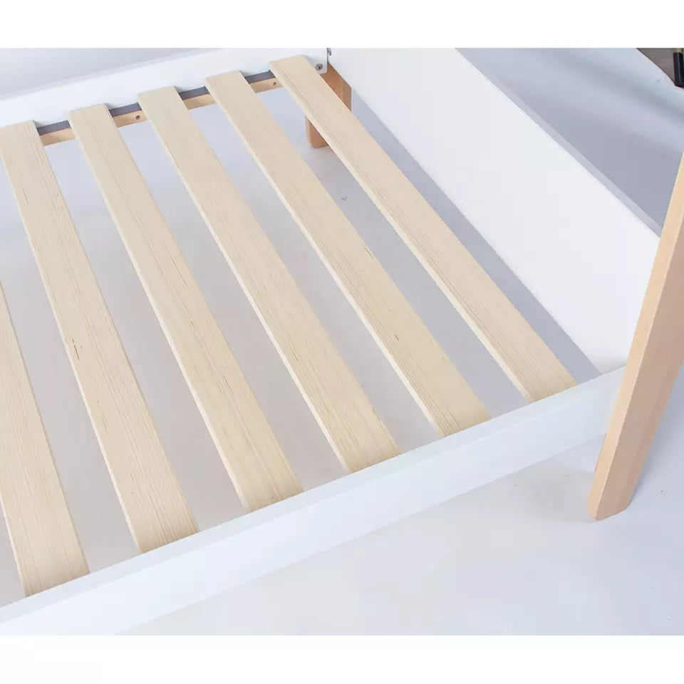 Barley White & Oak, Bunk Bed in KL, Kids Beds, Kids beds frames, kids single bed, space saving kids beds, double-decker bed, kids bunk bed Malaysia