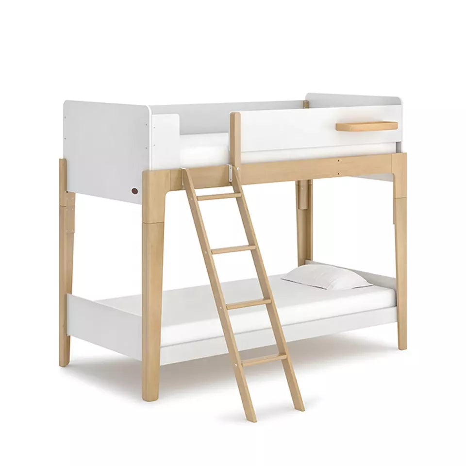 Barley White & Oak, Bunk Bed in KL, Kids Beds, Kids beds frames, kids single bed, space saving kids beds, double-decker bed, kids bunk bed Malaysia