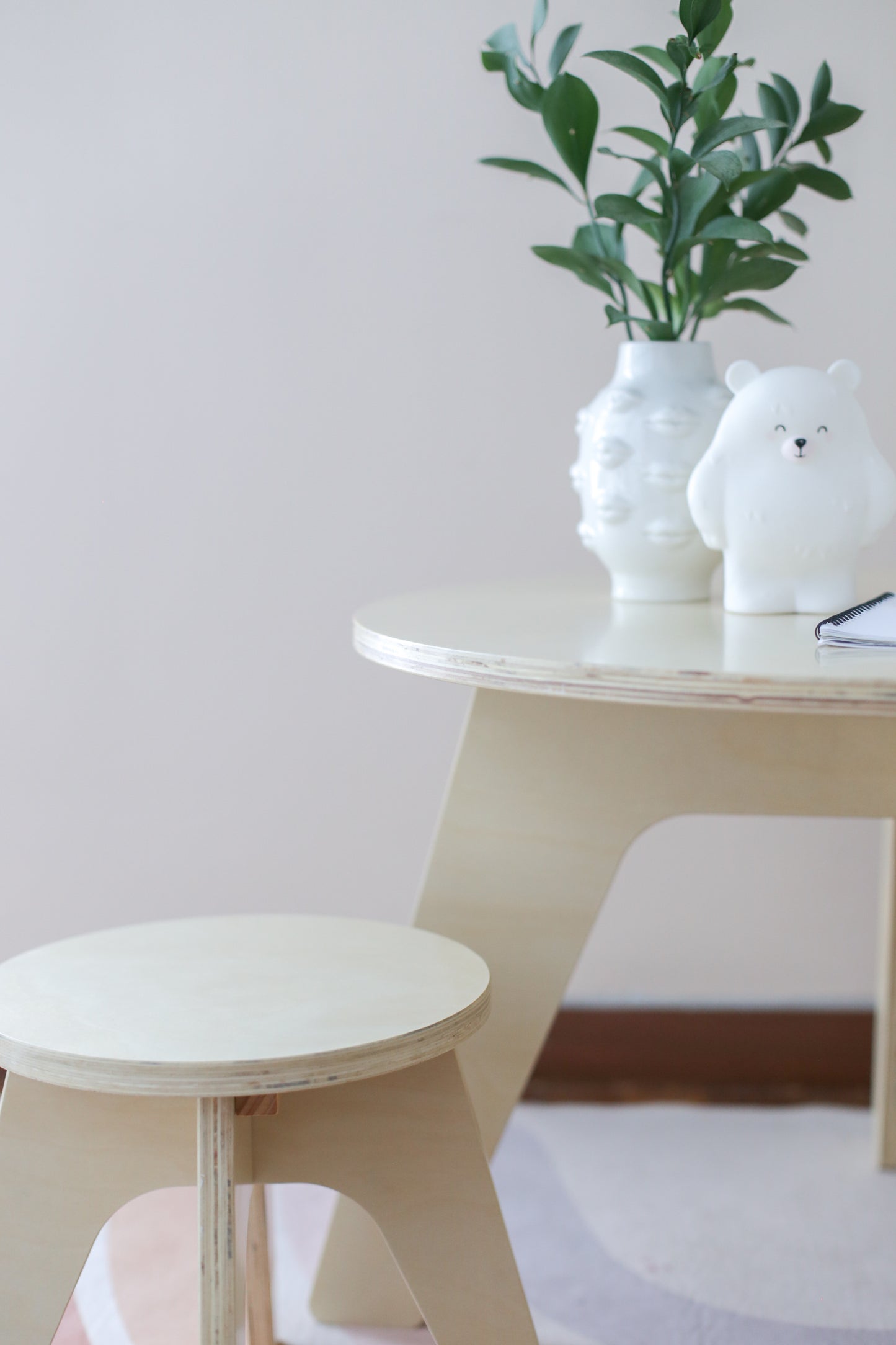 The Emma Table and Stools *AS-IS SALES*