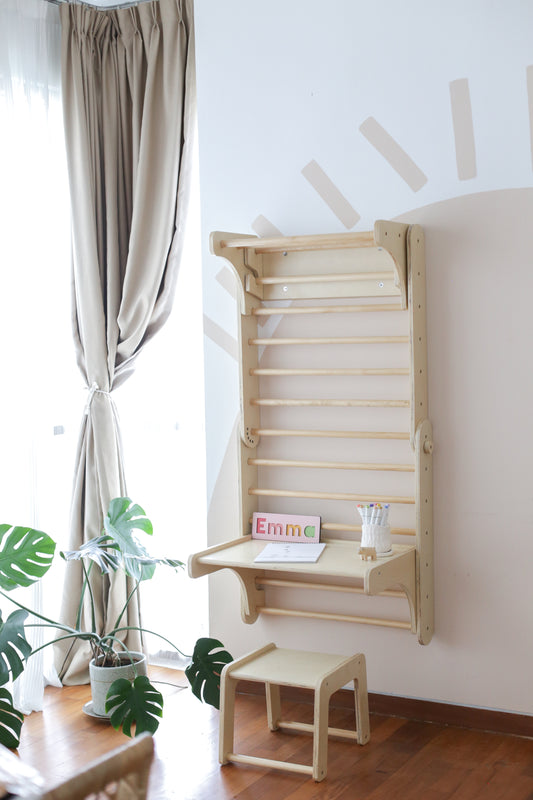 The Finley Wall Table & Stool