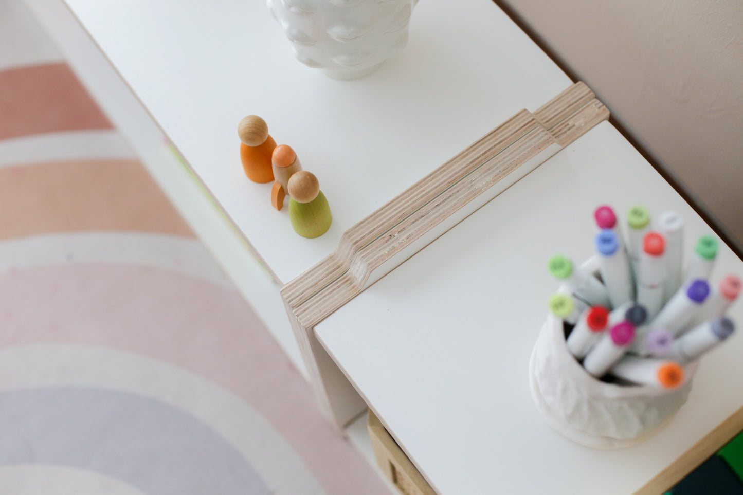 The Jenga Stackable Shelf