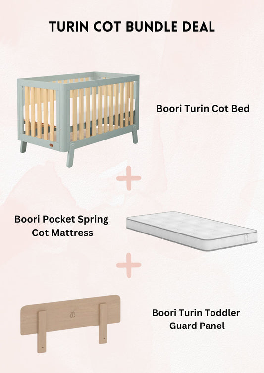 Turin Cot Bed Bundle