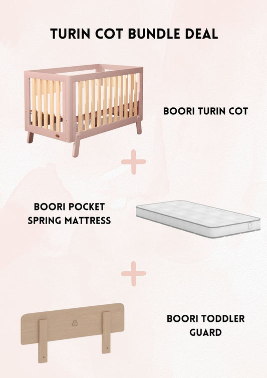 Turin Cot Bed Bundle