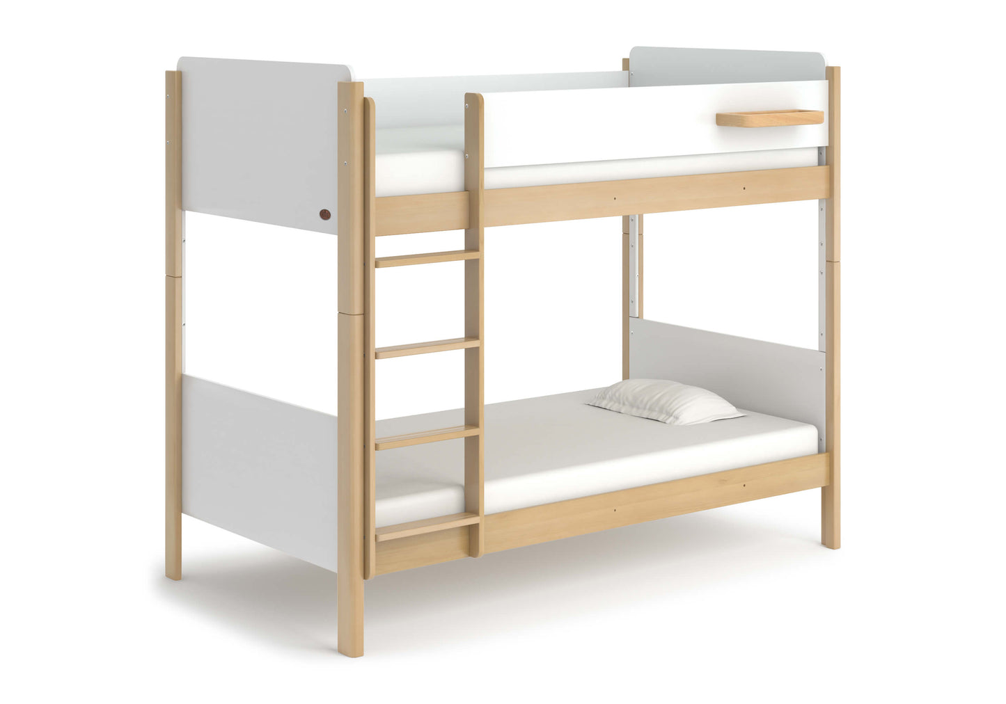 Barley White & Almond, Bunk Bed in KL, Kids Beds, Kids beds frames, kids single bed, space saving kids beds, double-decker bed, kids bunk bed Malaysia