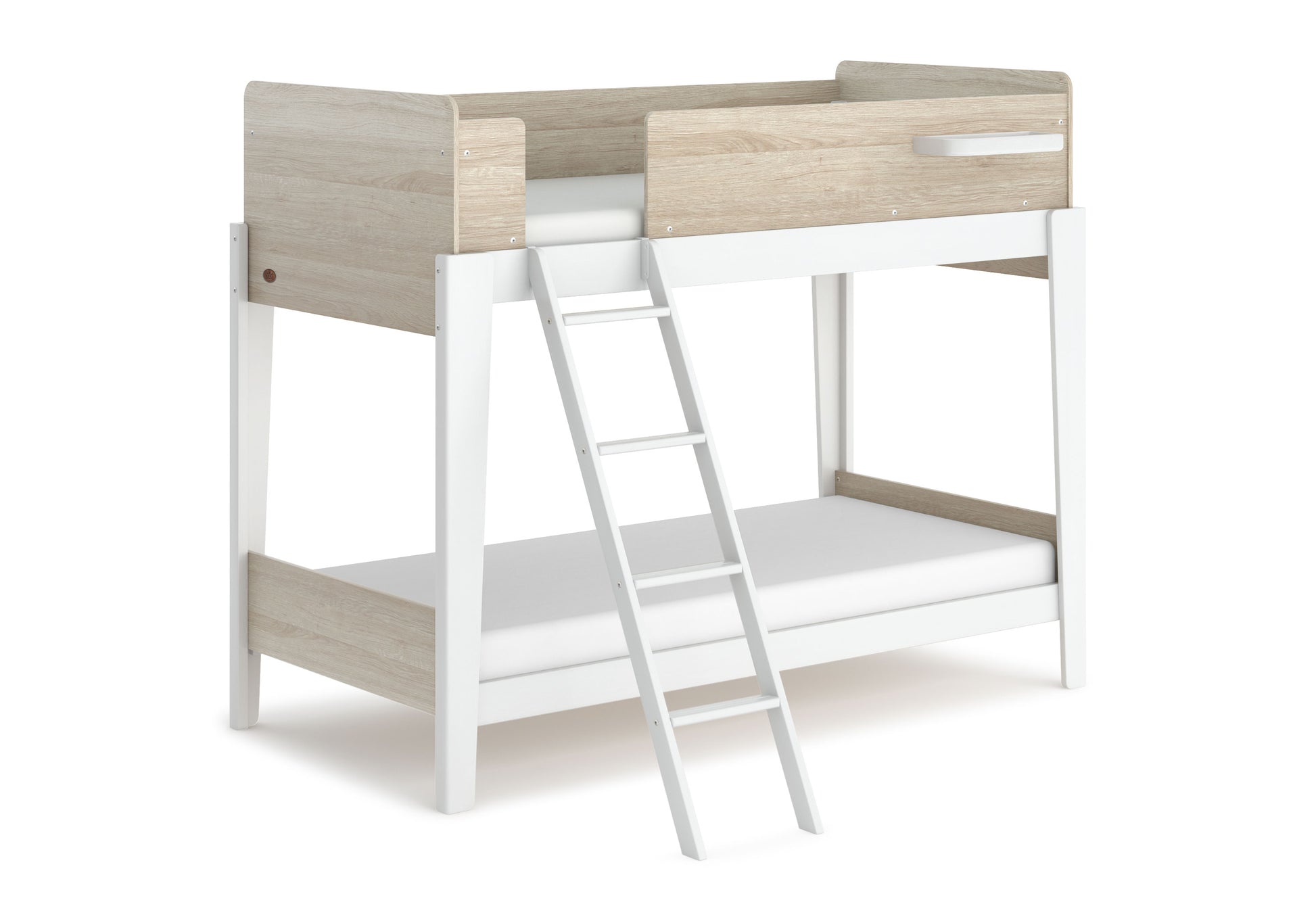 Barley White & Oak, Bunk Bed in KL, Kids Beds, Kids beds frames, kids single bed, space saving kids beds, double-decker bed, kids bunk bed Malaysia