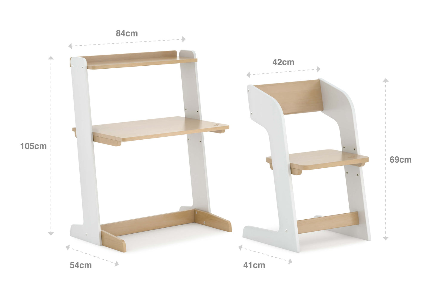 Oslo Study Desk and Chair Bundle