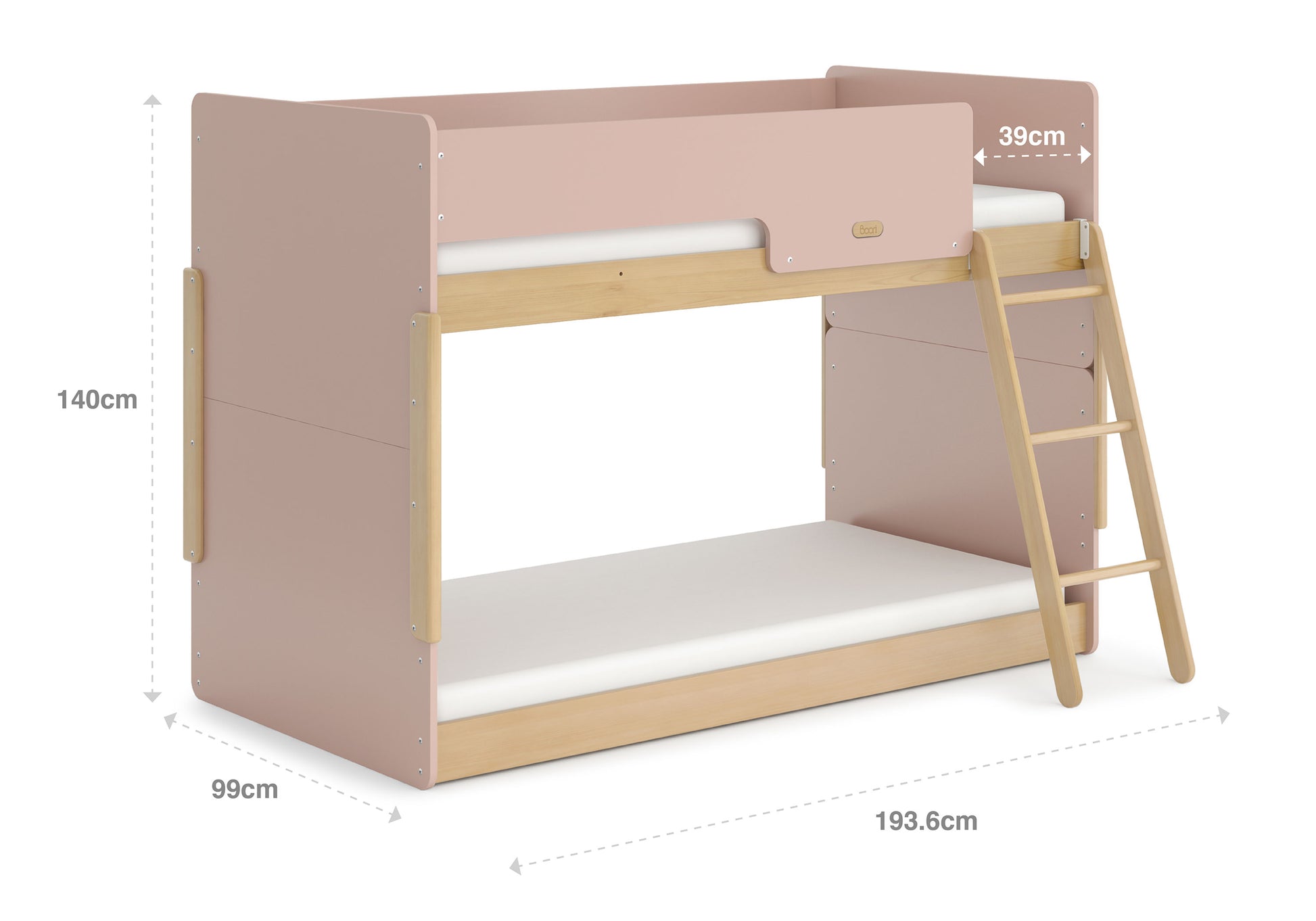 Neat Single Bunk Bed – Suteki - Main Image