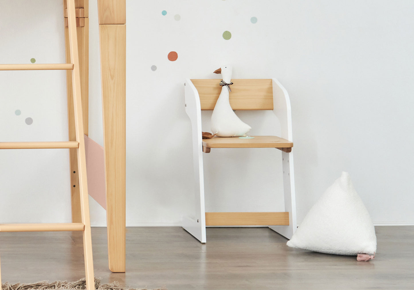 Oslo Study Chair - Barley White & Almond